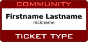 Community badge